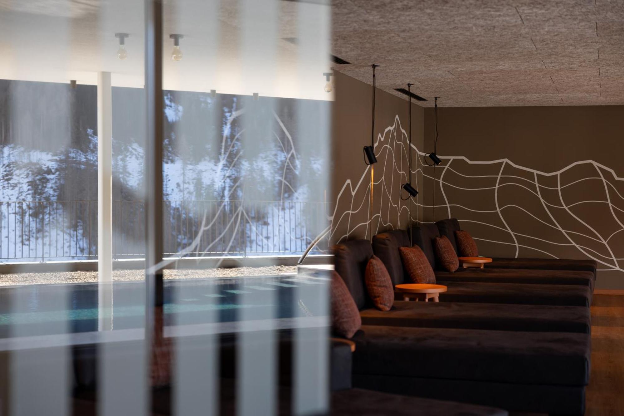 Hotel Alpenrose Dolomites La Valle Exterior foto